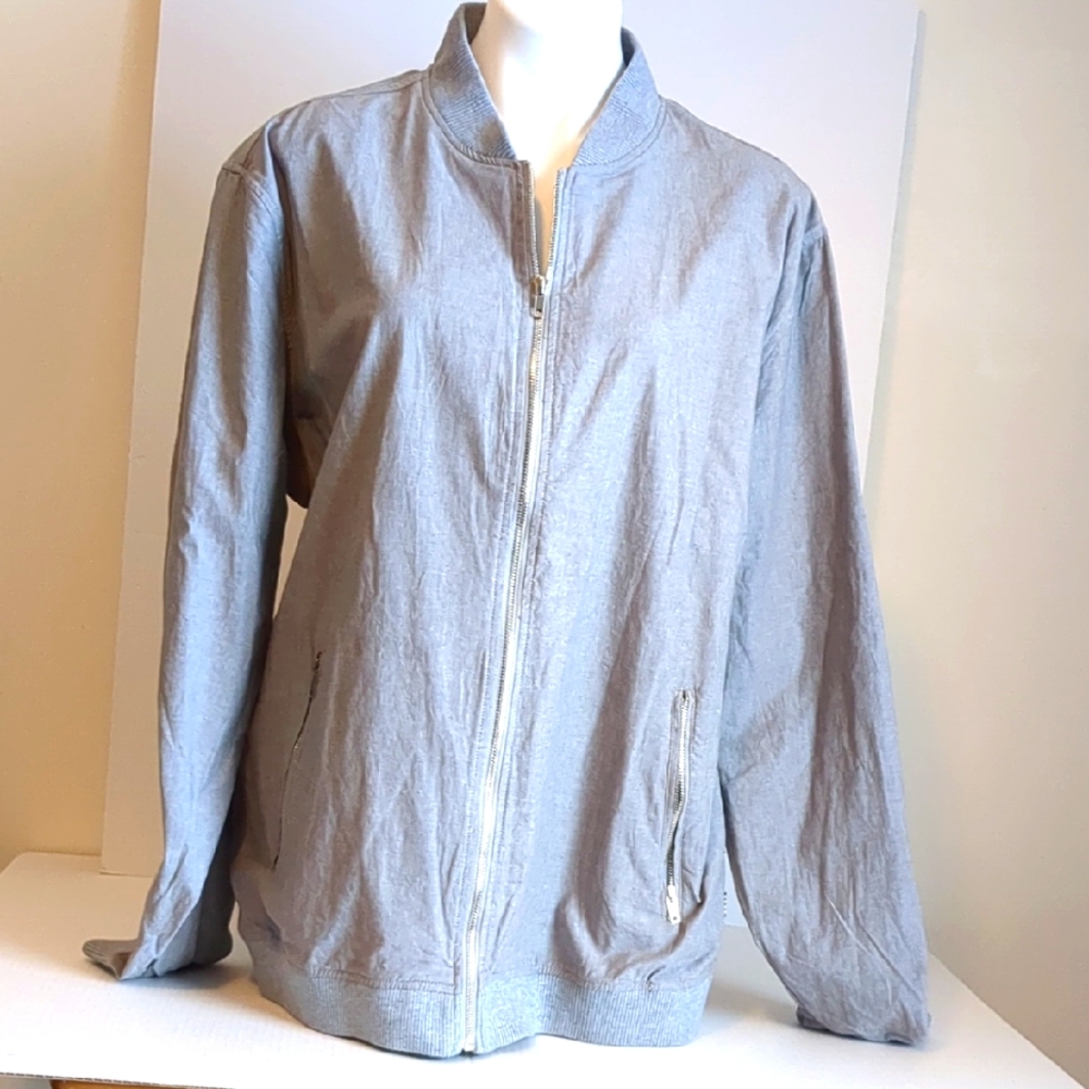 Five Four Mark McNairy Gray Zip-Up Jacket